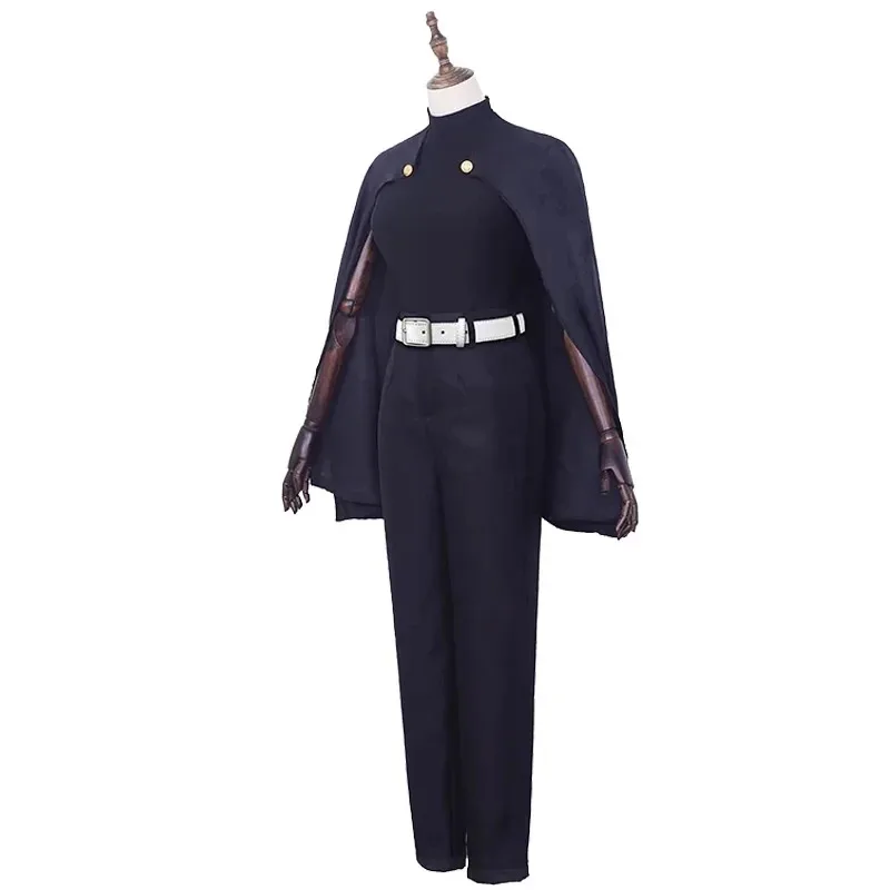 コミック呪術廻戦禅忍マキアニメコスプレ衣装制服マントグリーンショートウィッグ渋谷事件アーチハロウィン女性スーツ