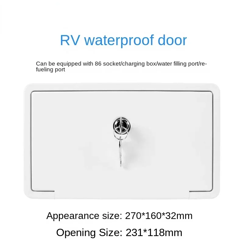 Limo Trailer Warehouse Door with Lock Warehouse Door Waterproof with Small Warehouse