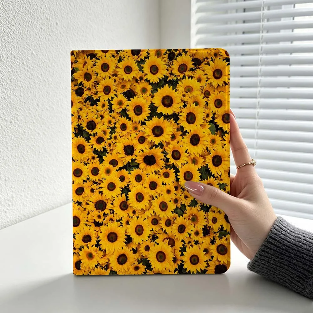 Luxurious Fresh Floral Pattern Cover For Lenovo Xiaoxin Lenovo Tab Pad Pro Plus K11 P12 M10 Legion Y900 Soft Inch Tablet Case