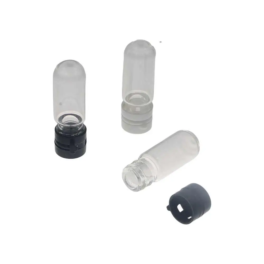 Cap Cosmetic Liquid Container Powder Solid Storage Mini Refillable Bottle Perfume Bottle Glass Test Tube Round Bottom Bottle