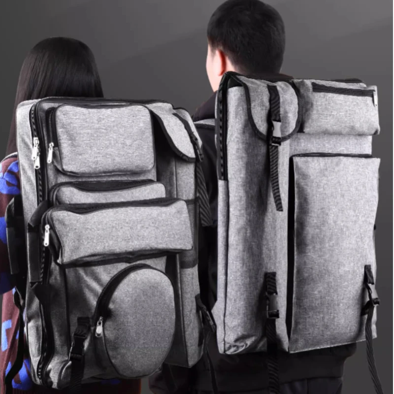 Large Capacity Multifunctional Art Bag Sketching Board Storage Bag Art Rack Backpack Art Exam Sketching Tool Bag
