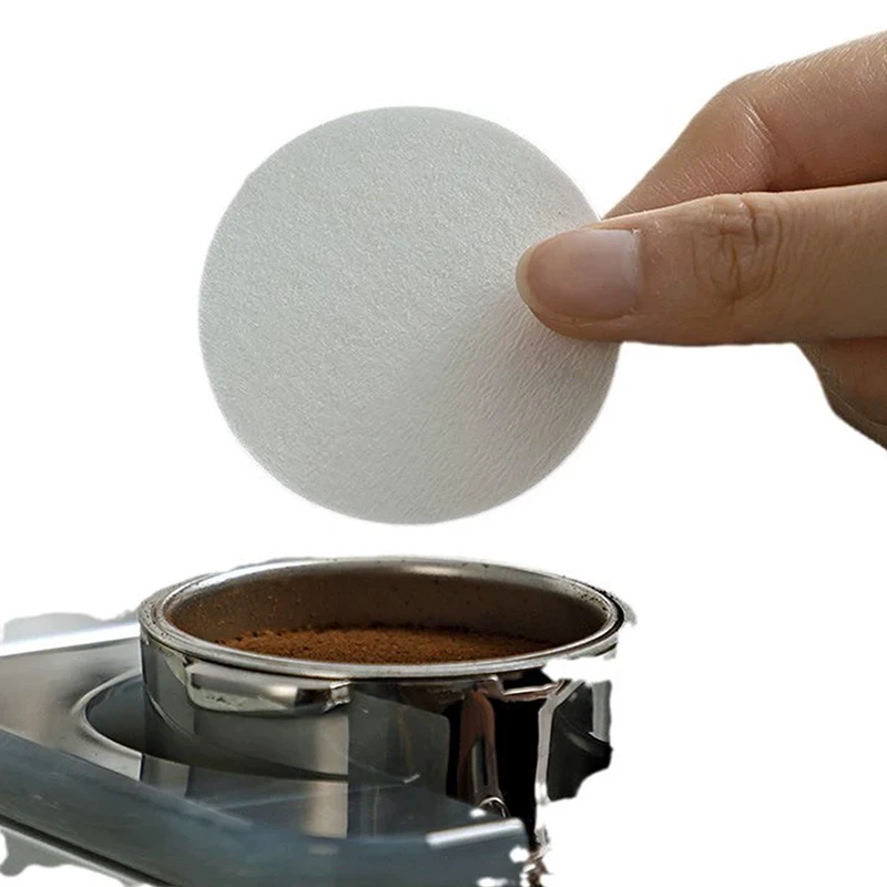 100Pcs Coffee Filter Paper Espresso Paper Filters 54/56/60/62/64/68MM Puck Screen For Portafilter Machine Tools