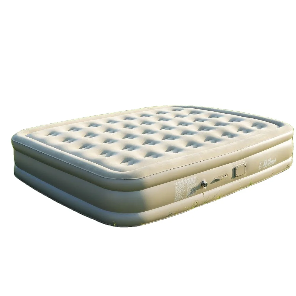 PVC camping air cushion, lightweight inflatable sleeping mat, suitable for hiking and backpacking