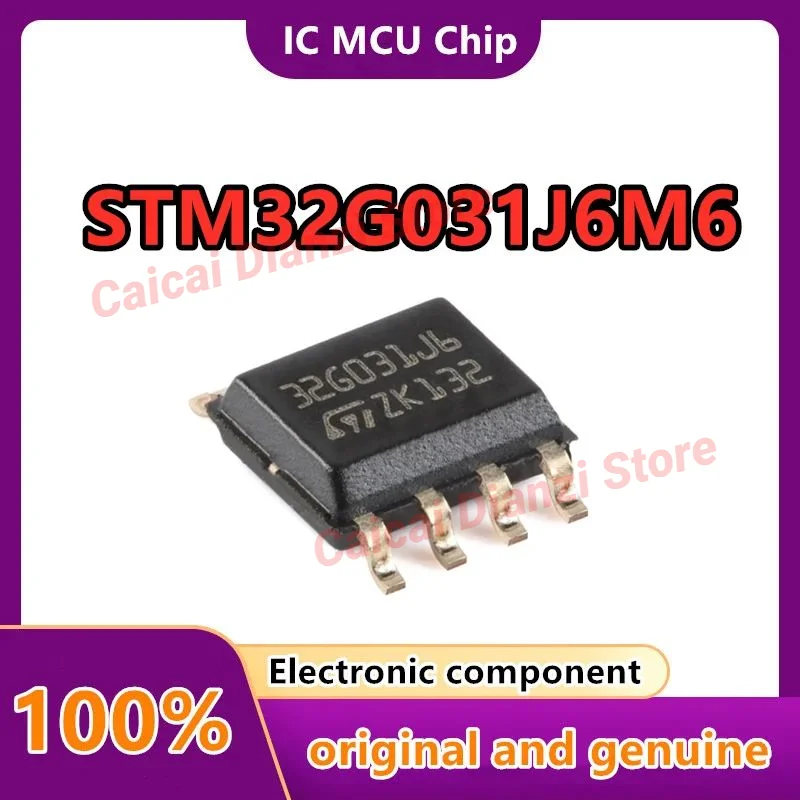 STM32G031J6M6 SOIC-8 ARM Cortex-M0+ 32-bit microcontroller-MCU Original genuine  1PCS/LOT