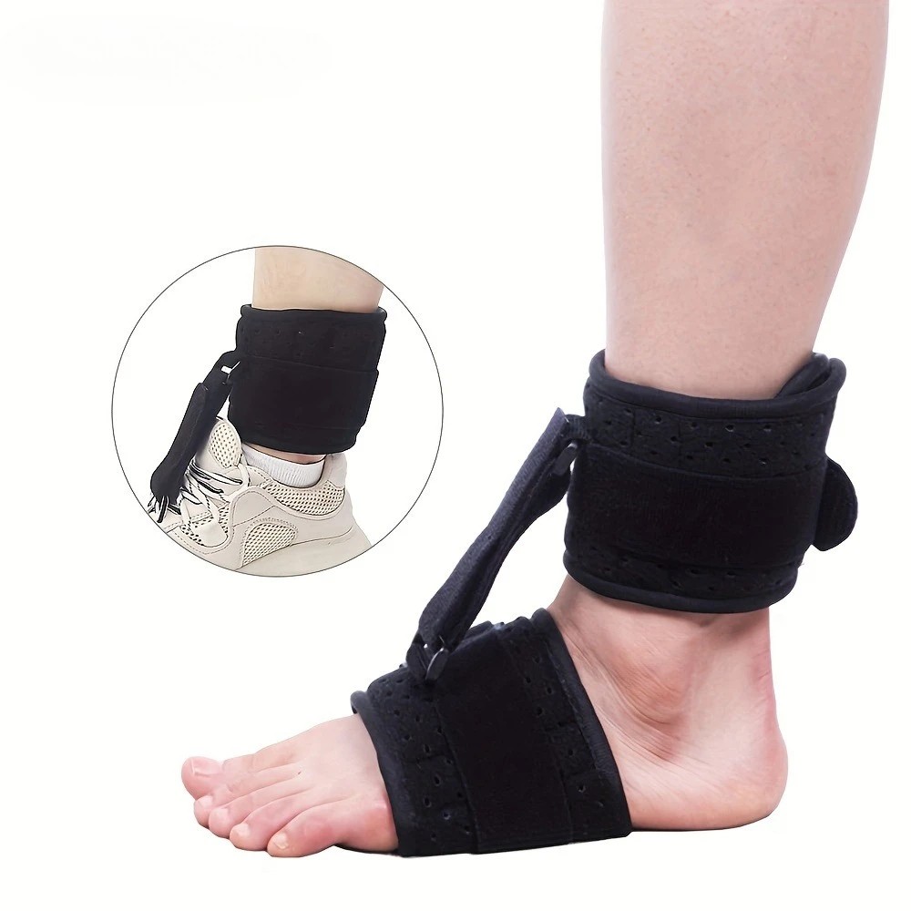 

Регулируемый бандаж для стопы, бандаж AFO для стопы, унисекс для поддержки лодыжки правой и левой стопы, улучшенный бандаж для ходьбы