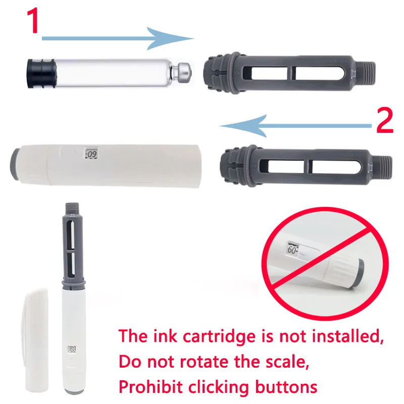 disposable-auto-injection-pen-5-10-count-3ml-empty-vial-for-insulin-peptide-injection-（drug-free-injection-pen）