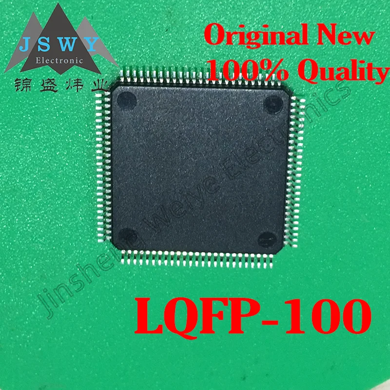 (1-50PCS) STM32F412VET6 ARM® Cortex® - M4 32-bit microcontroller IC, 512KB flash, 192KB RAM, LQFP100 package New original In sto