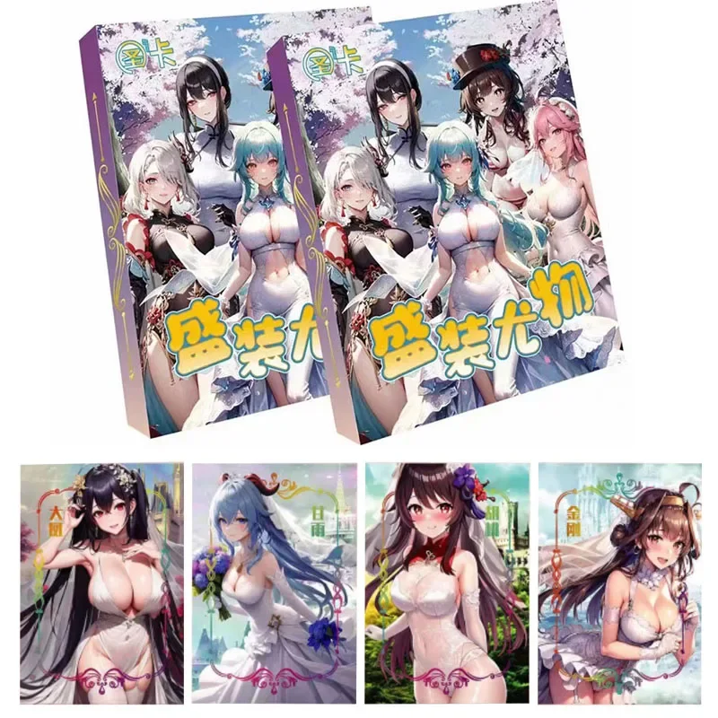 Sexy Girl Collection Cards Charm Goddess Chainsaw Man Games personaggio periferiche Girl Party costume da bagno festa Booster Box giocattoli per