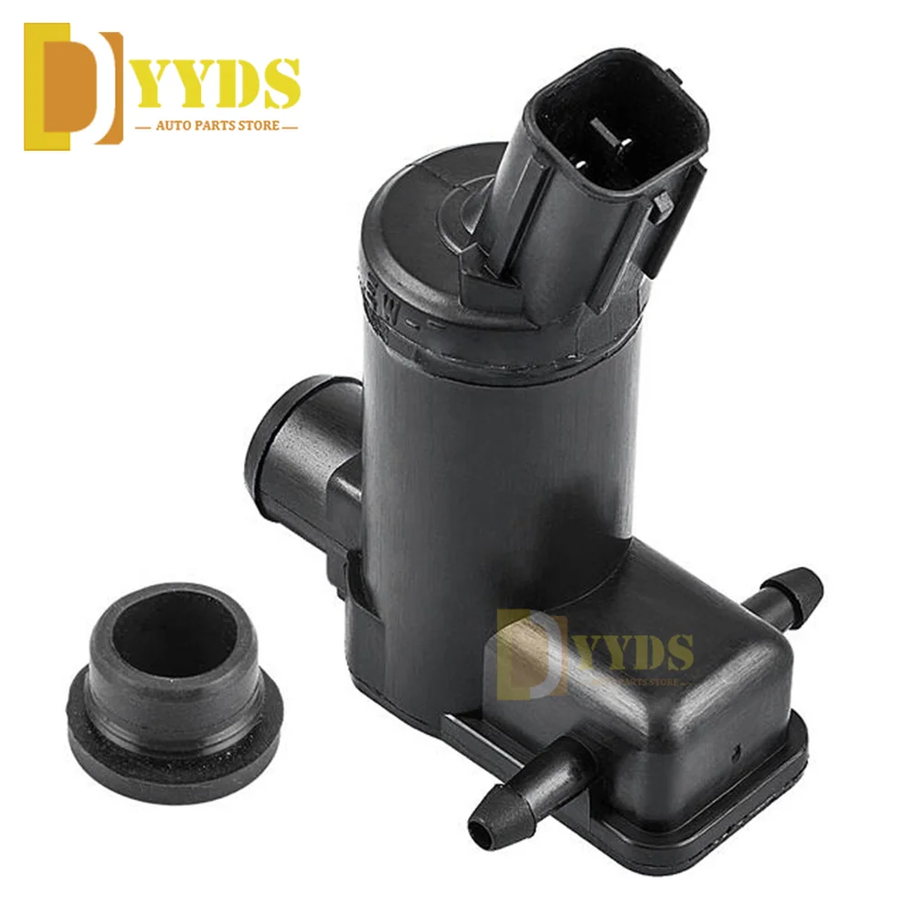 Windshileld Wiper Washer Pump For Mitsubishi Grandis 2004-2009 Front & Rear MN182397 Washer Pump & Tank Rubber Seal