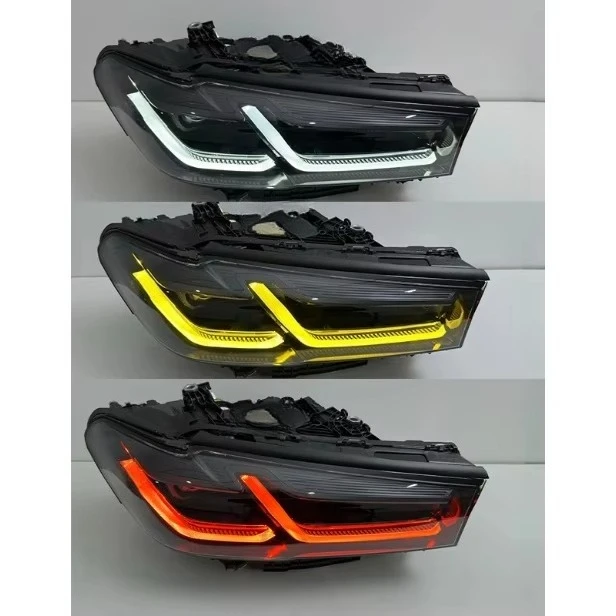 

Factory upgraded headlights, high-end LED car headlights, suitable for 5 Series G30 G38 M5 2018-2022