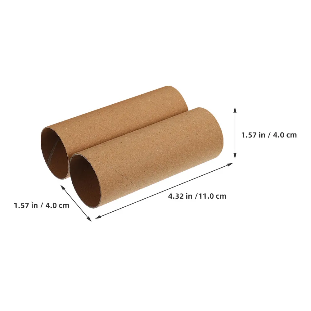 Bild 5: 30 Stück Kartonröhren, runde Papierzylinder zum Selbermachen, 4,32 x 1,57 Zoll, Bastelpapierrollen, Großpackung für Bastelbedarf, Klassenzimmer, Kunst