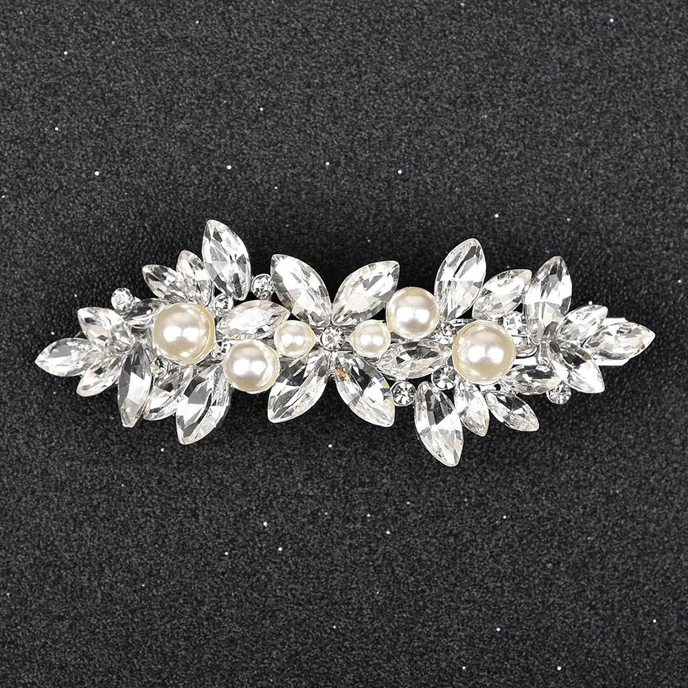 

Rhinestone Clip Hair Clips Hairpins for Women Barrette Barrettes Rhinestones