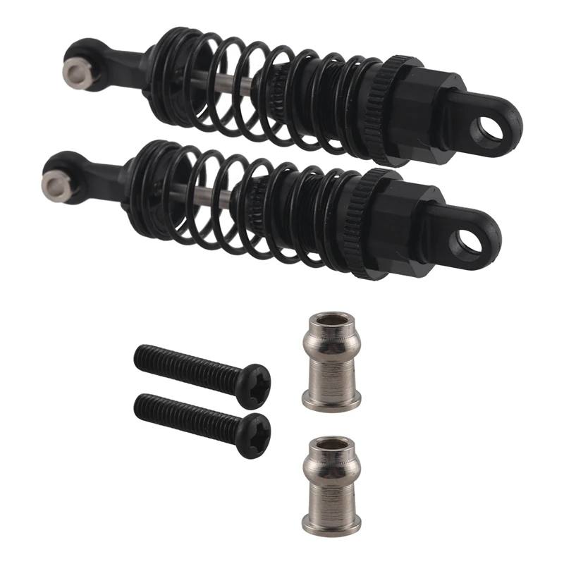 2 Pcs Oil Adjustable 65Mm Shock Absorber Damper For Rc Car 1/18 Wltoys A959 A969 A979 K929 Hpi Hsp Traxxas Losi Tamiya