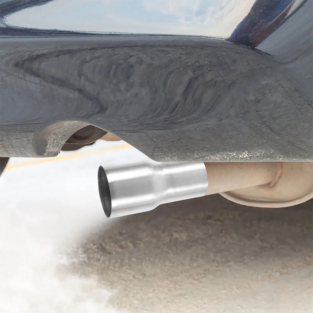 

Stainless Steel Car Exhaust Adapter Exhaust Connector Reducer Expander Durable Enhanced Power Universal Fitment Engine