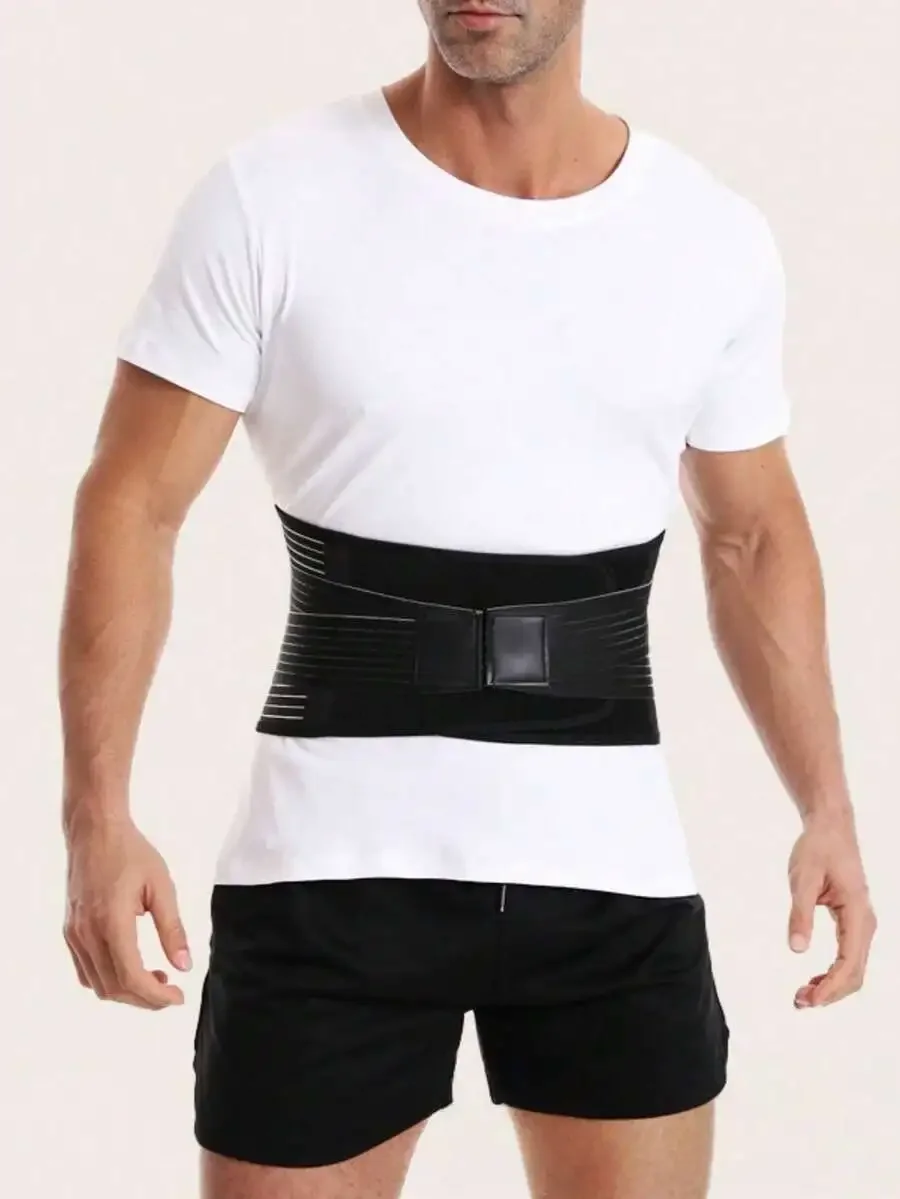 

Mens Waist Support Belt For Fitness Sports Running Squat Training