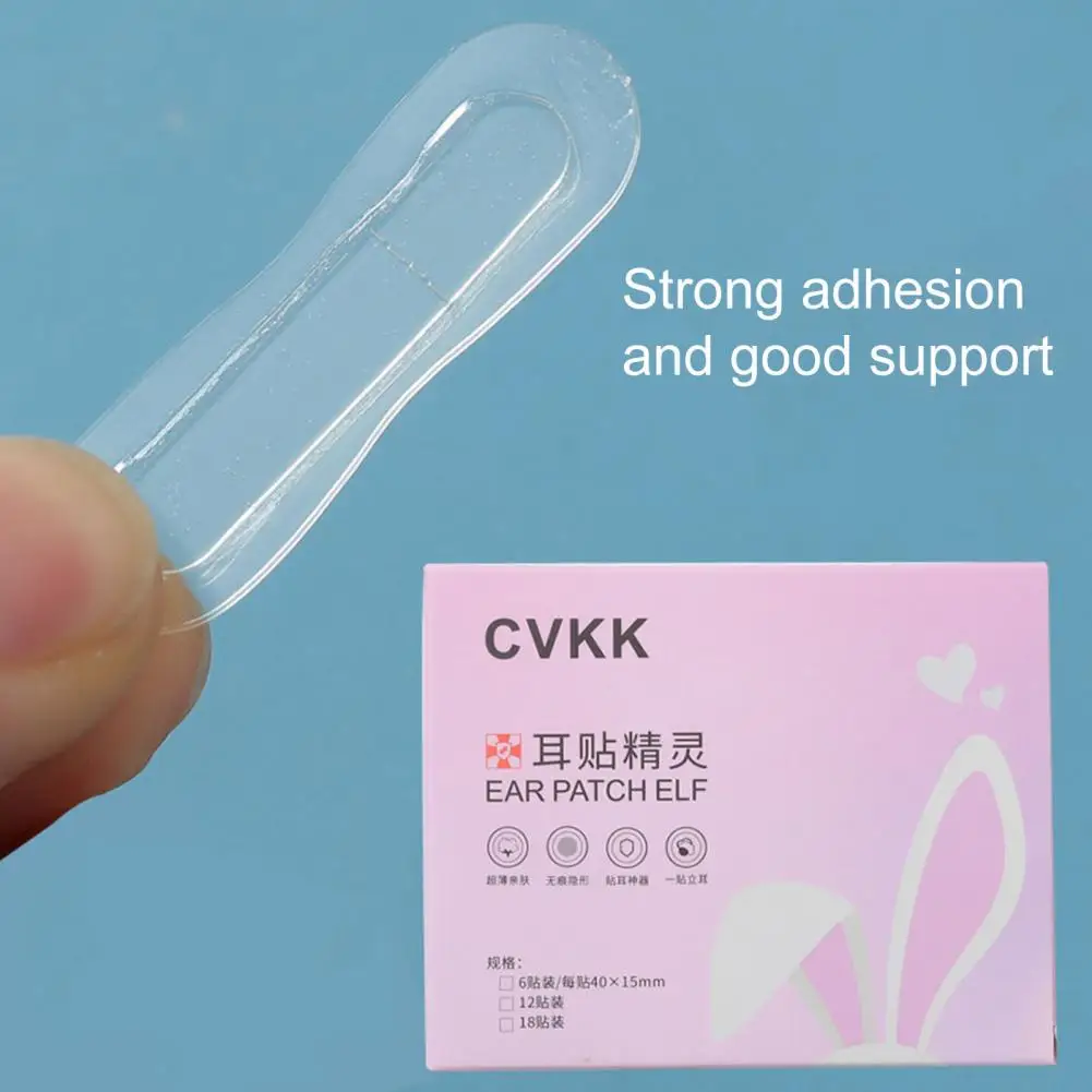 Ear Support Sticker Silicone Elf Ear Support Patch Sticker for Women Non-irritation Painless Cosmetic Ear Corrector for Comfort