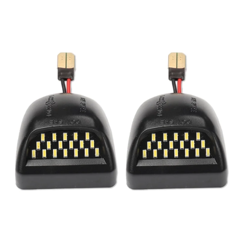 

Reliable-Car LED License Plate Light(2 Pcs) For Silverado 1500 2500 3500 Avalanche Tahoe GMC Sierra Car Accessories