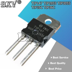 10PCS/LOT TIP147 TIP2955 TIP3055 TIP35C TIP36C TO-218 Bipolar Transistors