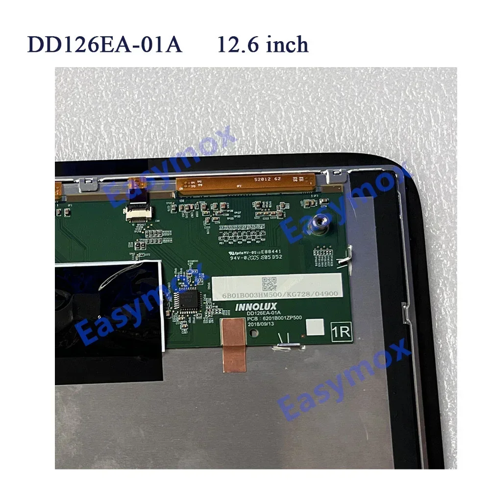 12.6 Inch for Chevrolet Multimedia Centralized Screen DD126EA-01A Original LCD Display Central Control Navigation Screen