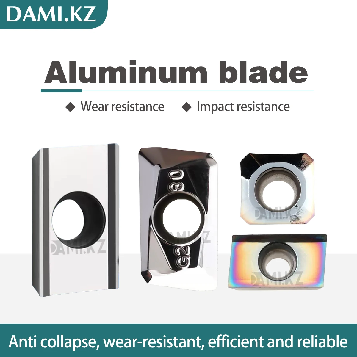 APGT1135 APKT1604 SEHT1204 CNC Milling Insert APKT1604 R0.4-MA High Gloss Aluminum Blade Used For Aluminum And Copper Processing