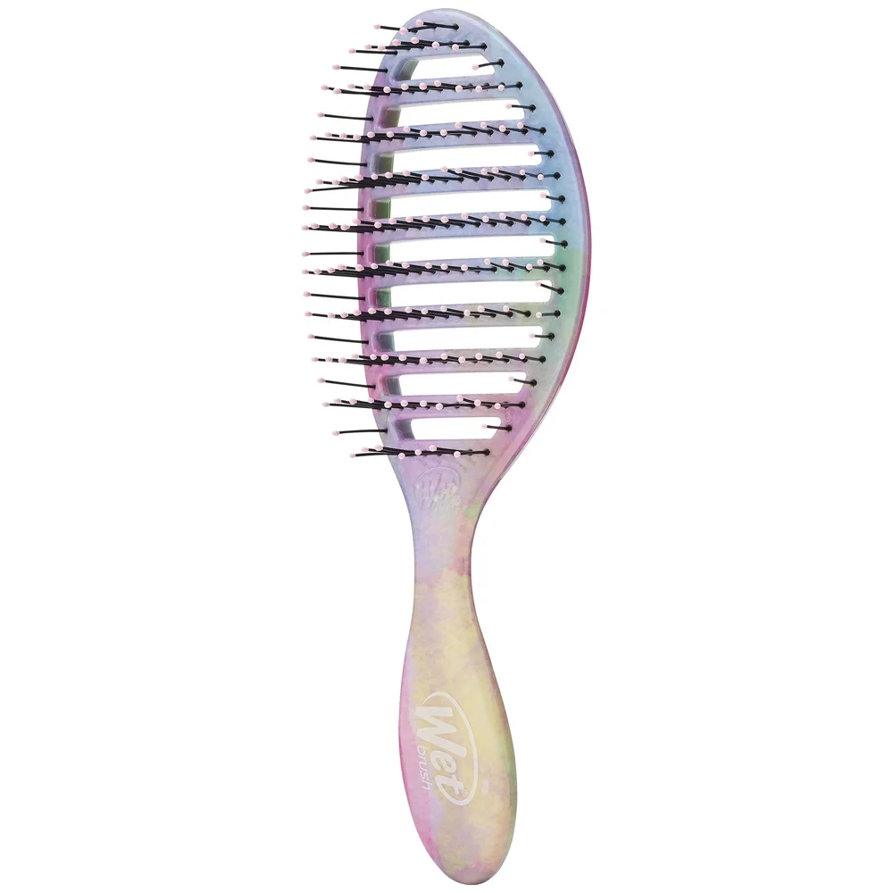 Speed Dry Detangling Hairbrush Vented Design Ultra Soft Bristles Fast Drying Comfort All Hair Types 1 Ct