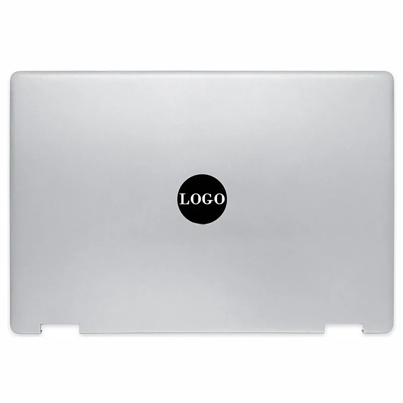 Imagem -02 - Nova Capa Traseira Lcd para hp X360 14-dh Tpn-w139 Série Portátil Palmrest Inferior Case Dobradiças Prata 14-dh L52873001 14 Polegada