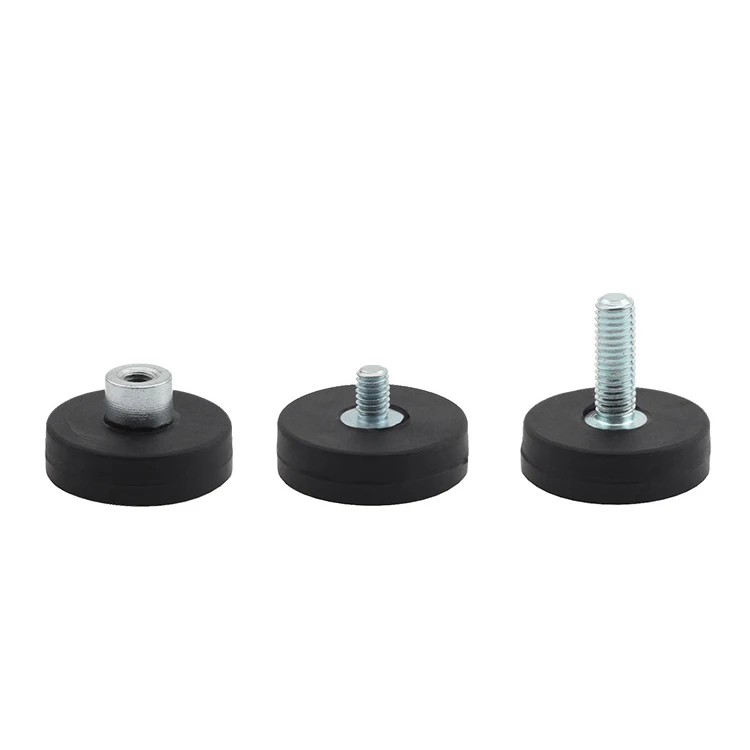 Mini Magnetische Magnet Auto Saugnapf Basis Gummibeschichtet M4 M5 M6 Halterung für Telefon Kamera Dach LED Licht Bar Ständer Halter Halterung – Detail 7