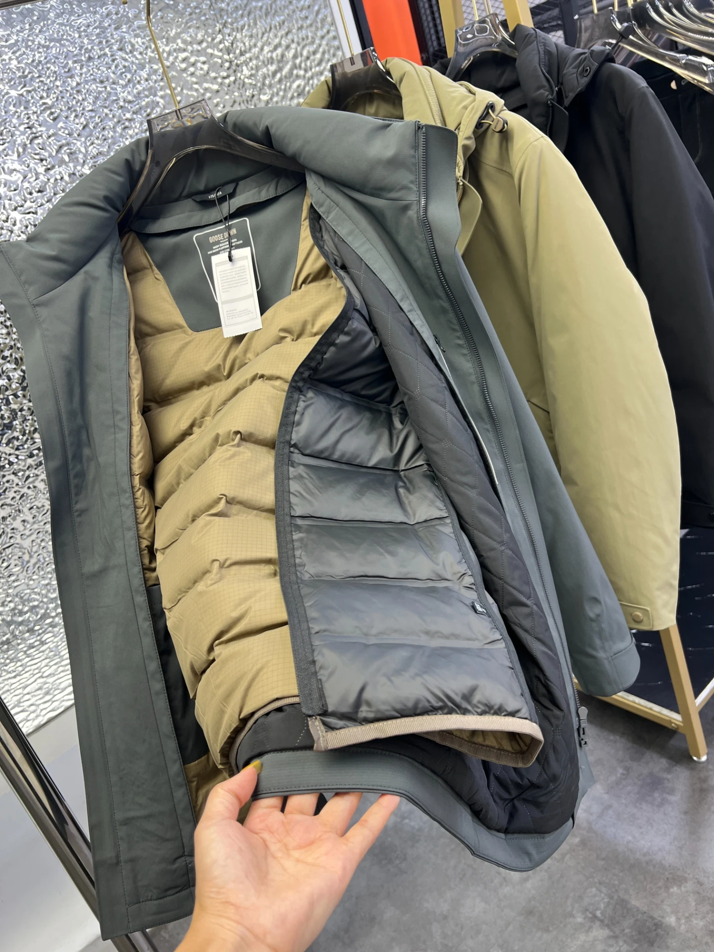 

Мужская зимняя куртка-пуховик для активного отдыха, универсальная, с отстегивающейся внутренней подкладкой, теплая, с капюшоном, из гусиного пуха, защита от холода