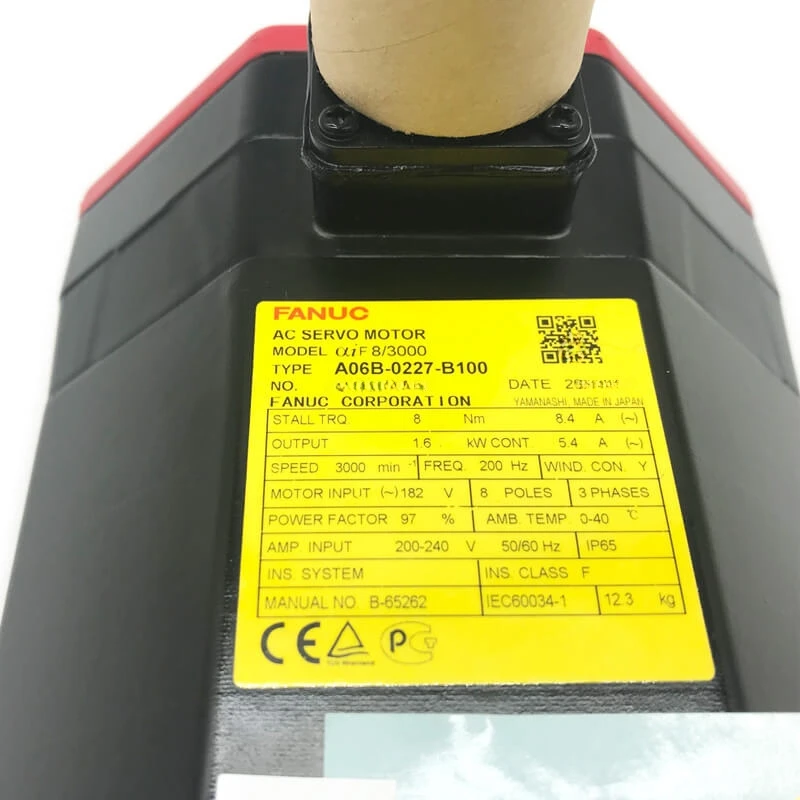 

New Fanuc A06B-0227-B100 Servo Motor In Stock Fast Shipping
