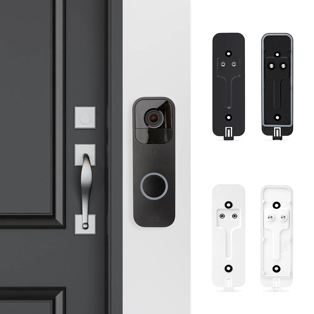 1pcs Blinks Video Doorbell Back Panel Set Easy Installation Door Bell Attachment for Camera Doorbell Blinks Video Doorbell