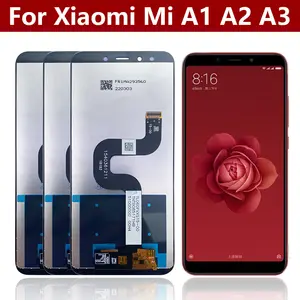 Bilashmart Xiaomi Mi A1 A3 A2 Lite LCD Display Touch Screen Digitizer Assembly Mi 6X 5X LCD Screen M1804D2SG Display