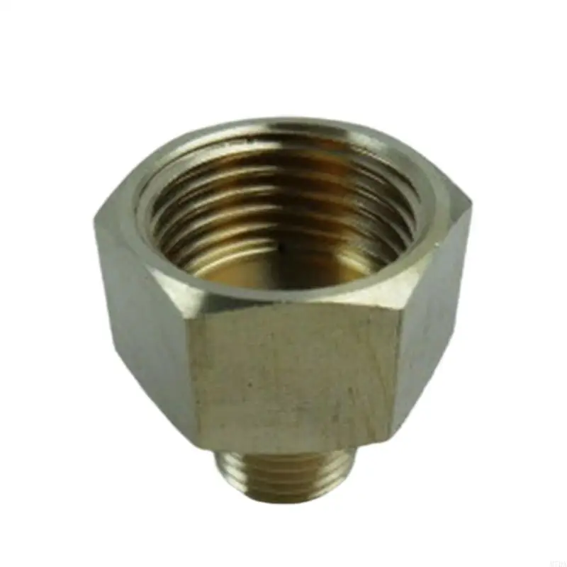 M7DA Sturdy Copper Propane Gas Adapter Set 3/8Inch Inner to 1/4Inch Outer Left Hand Thread Fittings for Gas Appliances