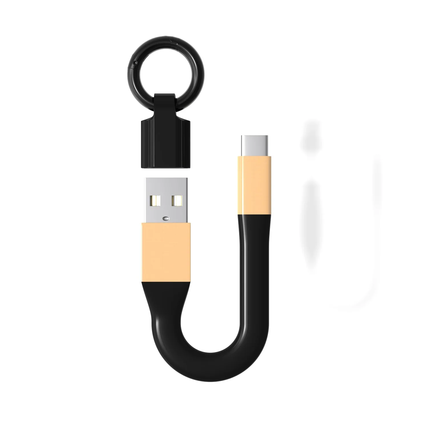 lightning cable keychain USB Type C Lighting Cable For Samsung Xiaomi Huawei 2A Mini Keychain Charger Charging Cables