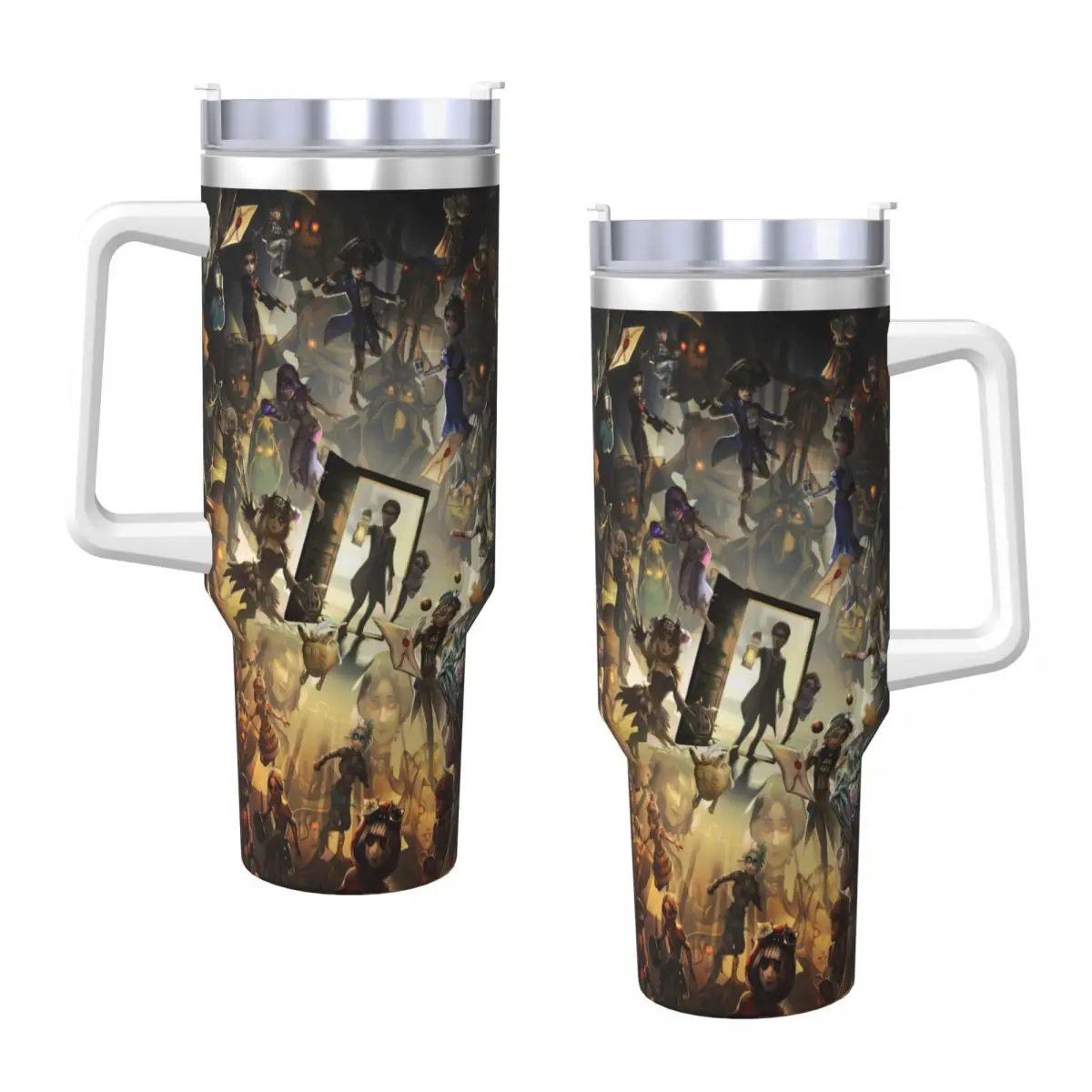 Identitys Vs Stainless Steel Tumbler Camping Mugs Cup Large Thermal Mug Keep Heat Cold Drink Milk Tea Water Bottle