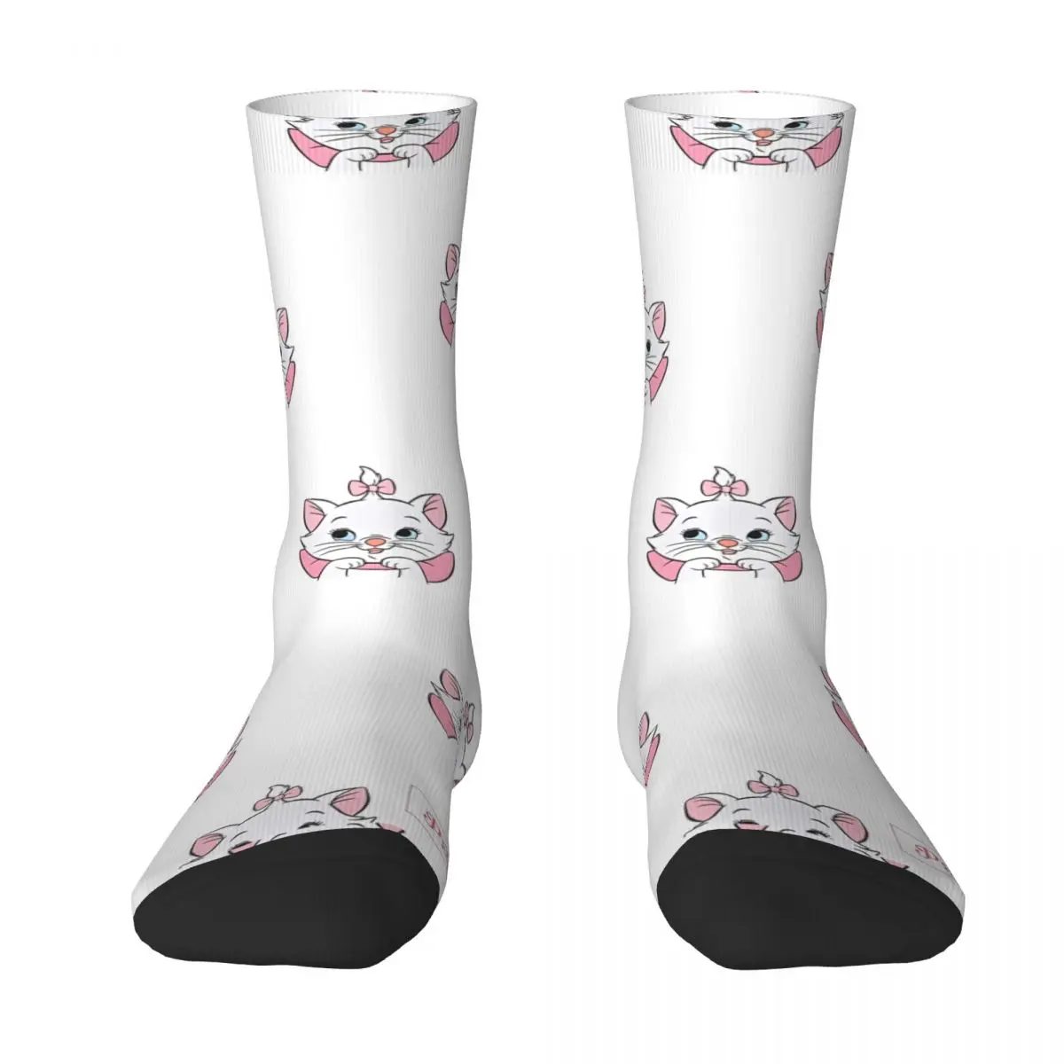 Marie cat meias harajuku meias adultos homens confortáveis meias de escalada inverno personalizado anti skid meias