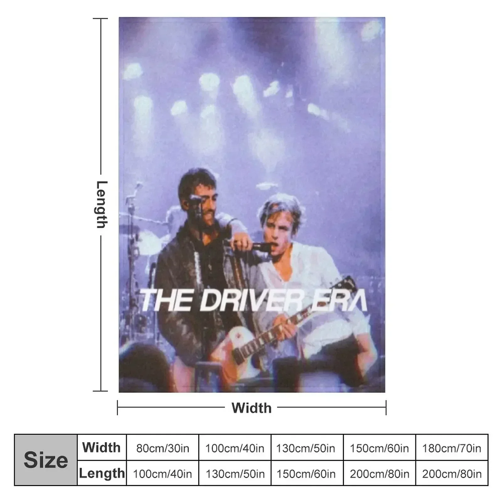 The Driver Era Live Throw Blanket couch cozy soft plush fuzzy picnic outdoor blanket