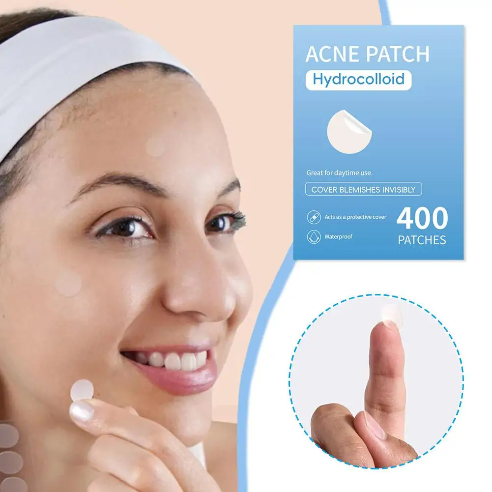 1200/800/400Pcs Heldere Acne Patch Professionele Gezichtsverzorging Reparatie Acne Helende Absorberende Vlek Sticker Voor Mannen Vrouwen P5p8