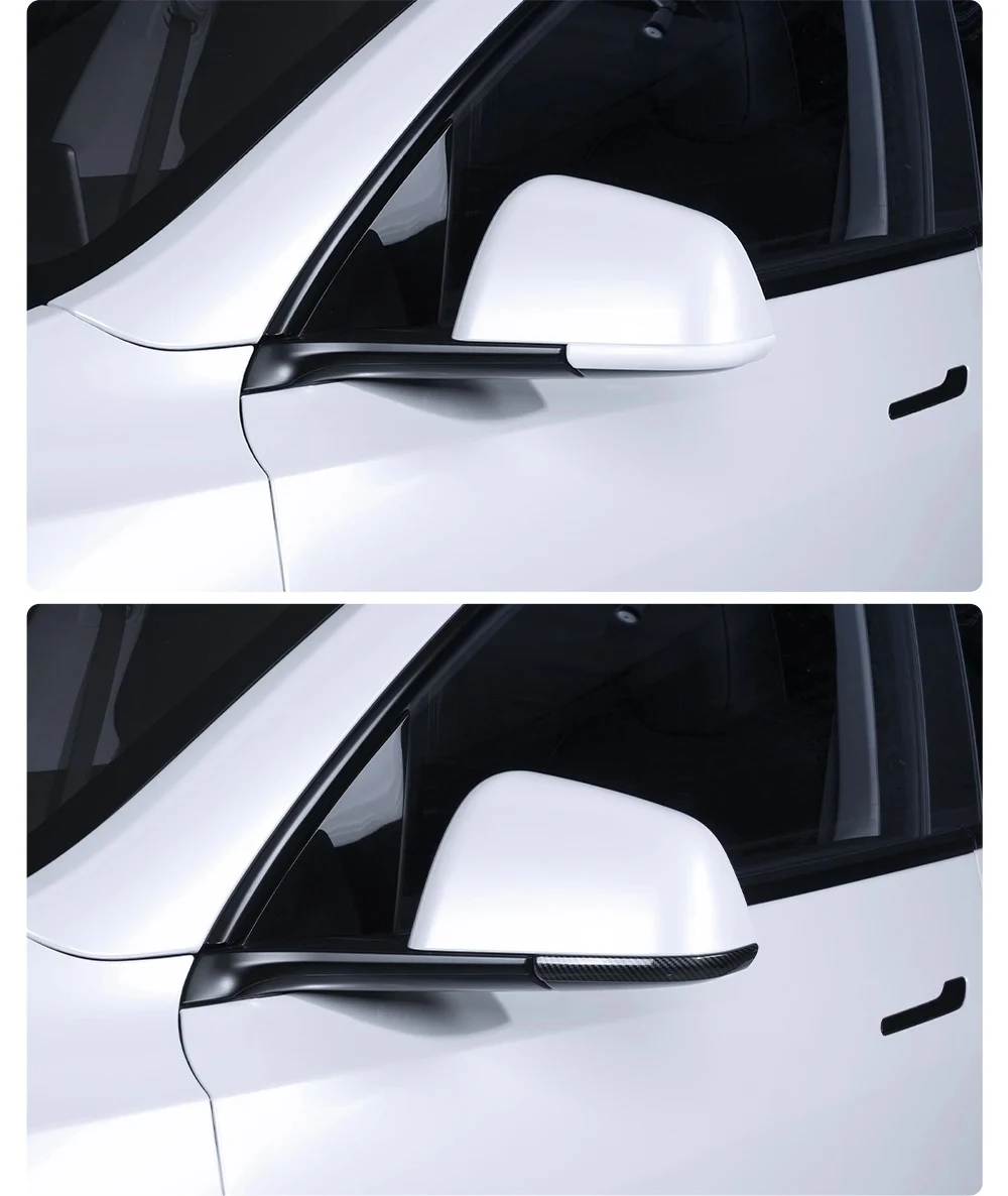 YZ Rückspiegel-Antikollisions-Zierleiste für Tesla Model 3 Highland / Model Y Juniper 2020-2025 Kratzschutz-Aufkleber-Abdeckung – Detail 18