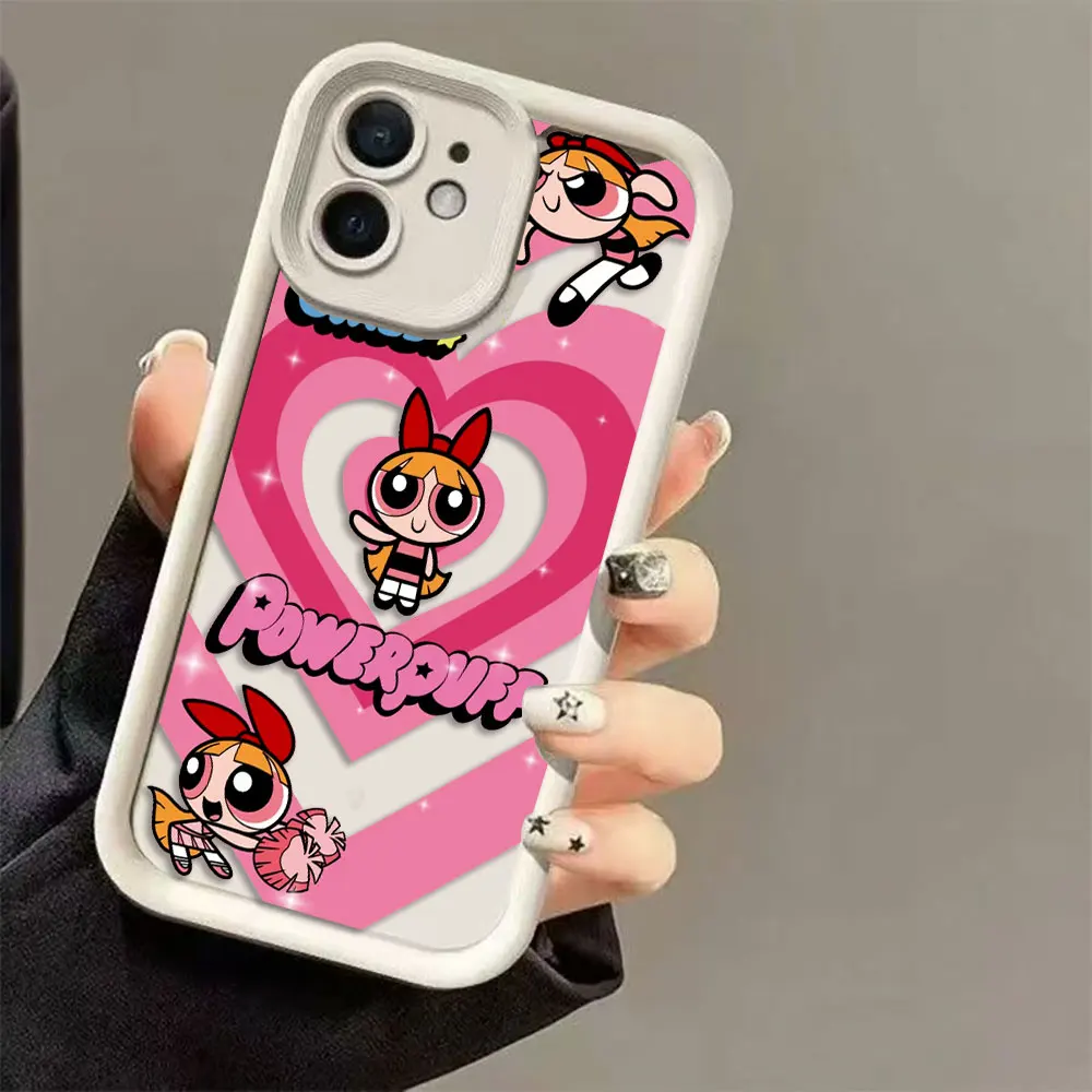 

P-Powerpuff Girls Blossom Phone Case For Realme 7I 7 8 8I 9 11 12 13 14 15 C35 C53 C55 C63 C65 C71 C67 C75 GT 3 6 NEO 5 Case