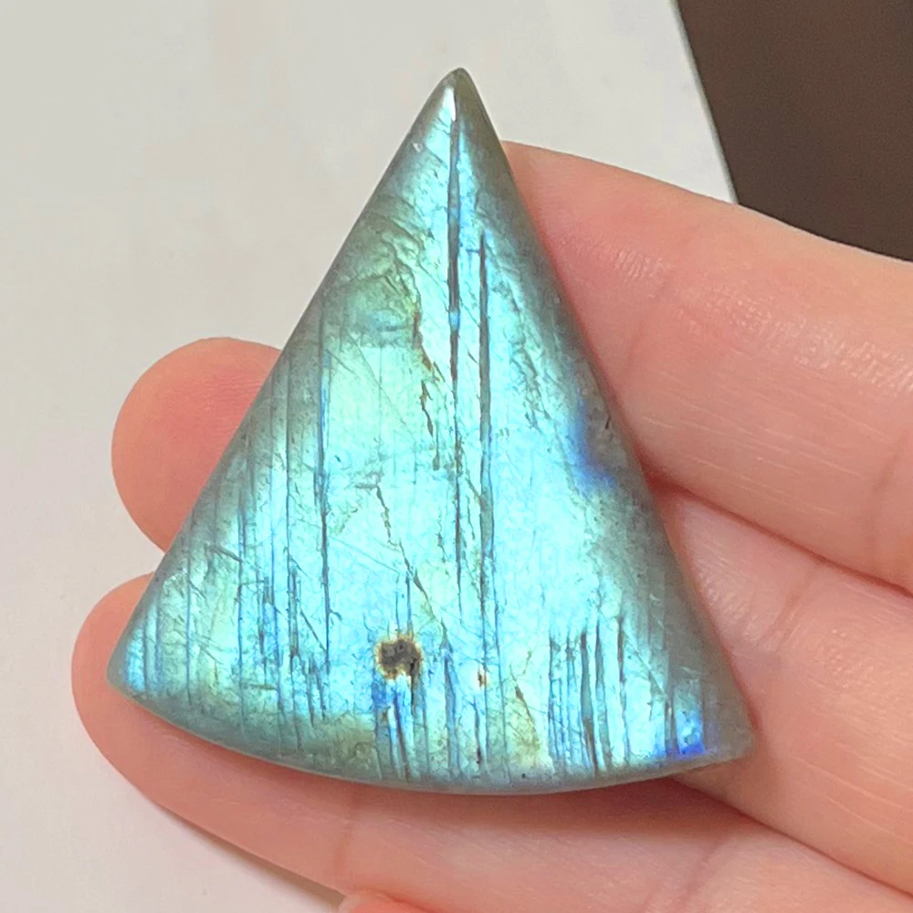 

Natural Stone Irregular Shape Loose Bead Purple Red Labradorite