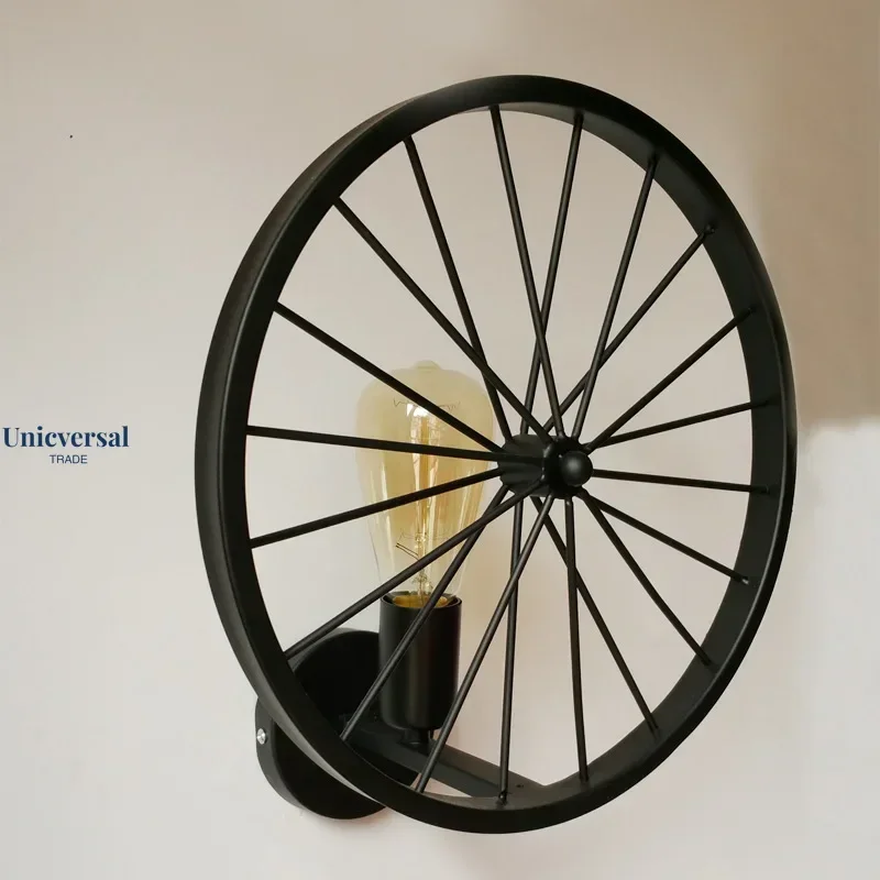 

MYIJ Vintage Ceiling Iron wall Lights Lamp Industrial American Loft Lights Dining Room Restaurant Decoration Led Ceiling Light