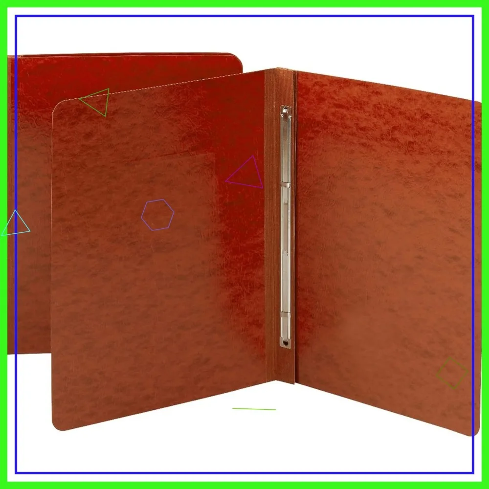 

Red Letter Size Report Cover with Metal Prong Fastener, 3" Capacity, 25 per Box for Office Use