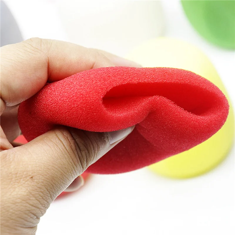 20 szt. Jednokolorowe, niejednorazowe osłony przeciwpyłowe na mikrofon, pogrubione osłony mikrofonu, osłony zapobiegające wydmuchiwaniu mikrofonu do KTV-AB01