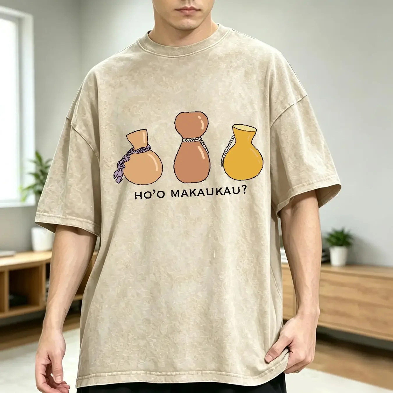 washed T Shirt Ipu Heke 'Ole Hawaii Kumu Hula Dancers Hawaiian Instruments Gourd Halau I love long or short sleeves vintage