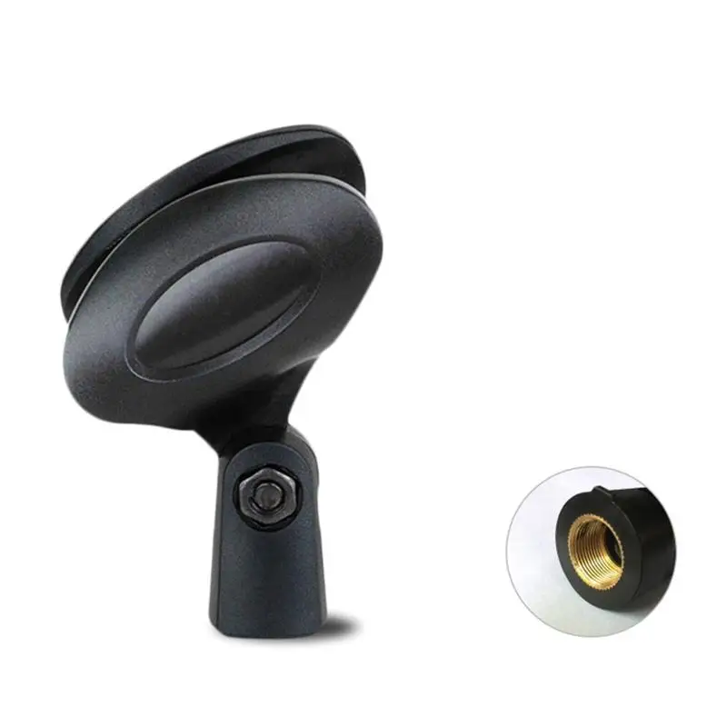 652F 180° Front & Rear Rotation Microphone Clips Microphone Stands Accessories