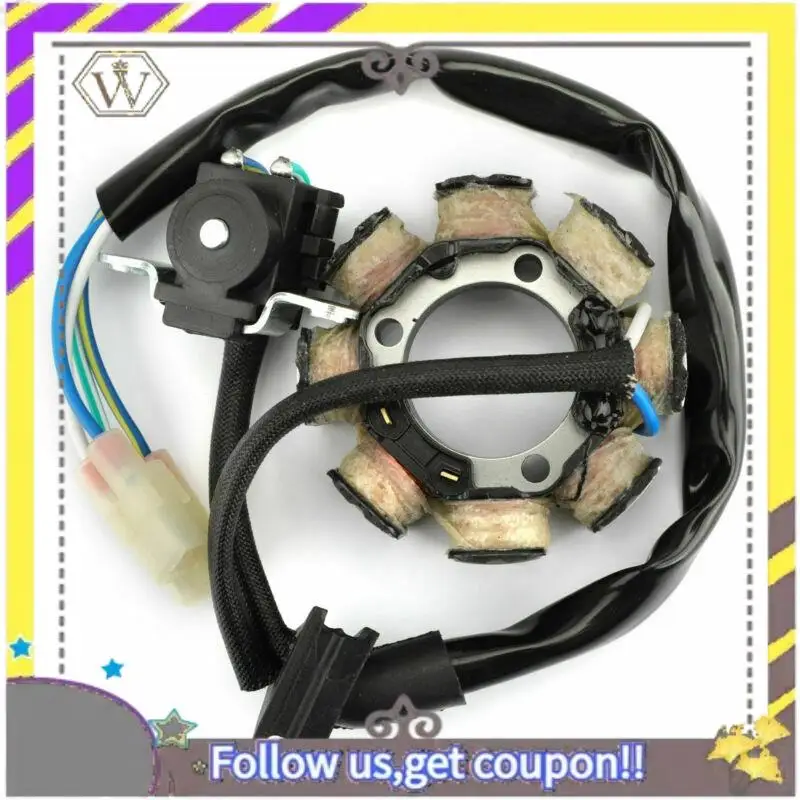 

ABXV-Motorcycle Generator Stator Coil Comp For Honda CRF250 CRF250R 2004-2009 CRF450R 2005-2007 31120-KRN-670
