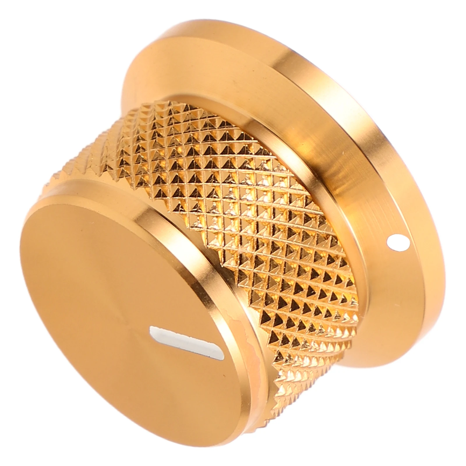

24x14 5mm Volume Control Knob Aluminum Metal Gold DJ Equipment Accessories Precision Adjustment Electric Guitar Tone Replacement