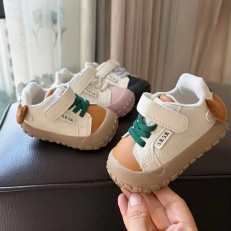 Spring Autumn New Baby's Sports Shoes Double Mesh Breathable Boys' Running Shoes Non slip Soft Bottom Girls' Sports Shoes 22-31