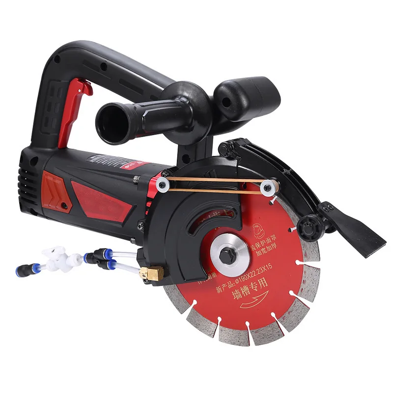 High-Power Industrial Hand-Held Trunking Cutting Machine New Slotting Artifact for Dust-Free Installation Water Electricity