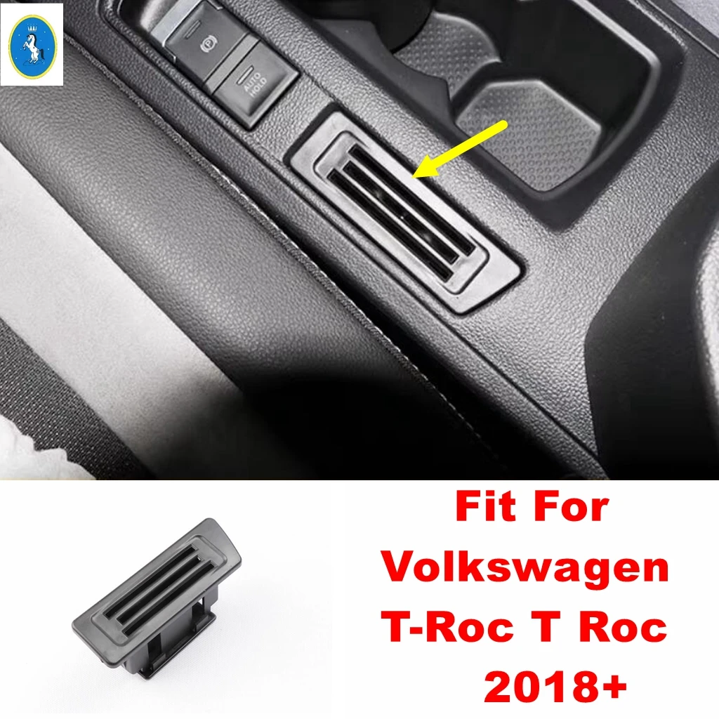 Plastic Auto Center Console Key Card Slot Storage Box Organizer Holder Tray Accessories For Volkswagen T-Roc T Roc 2018 - 2022